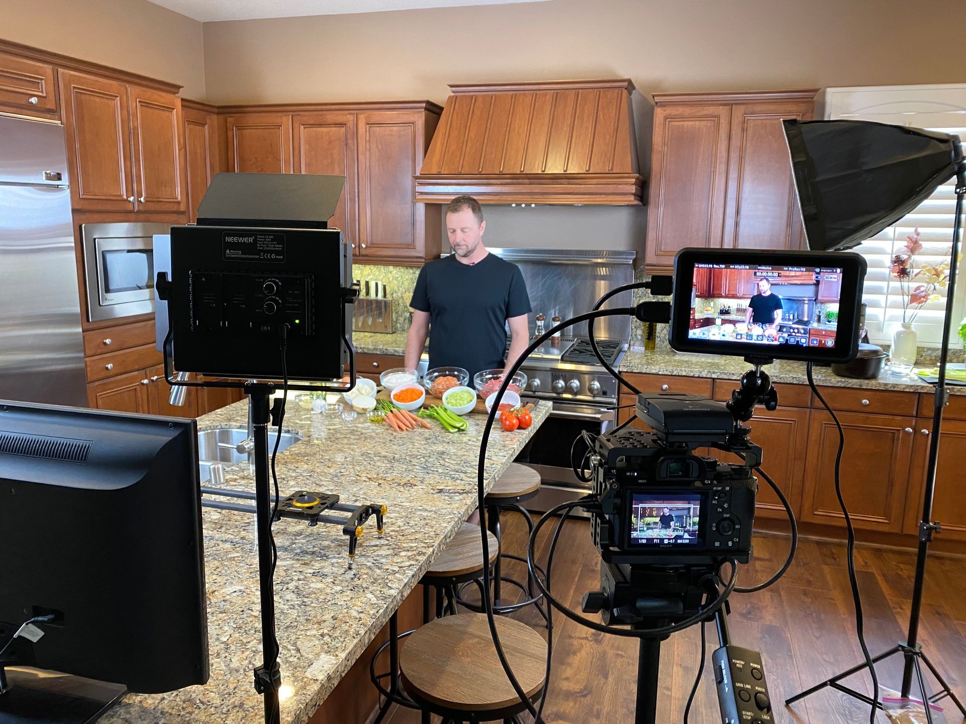 white male cook personal branded content cooking channel